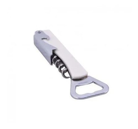 Abridor canivete saca rolhas inox para vinho e garrafa