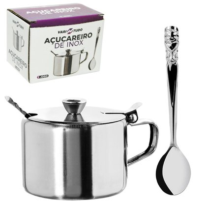 Açucareiro inox budi
