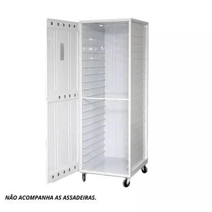 Armário estufa de padaria e pizzaria p/ 20 assadeiras 58x65