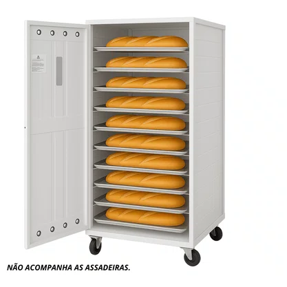 Armário estufa de padaria e pizzaria para 10 assadeiras 58X65