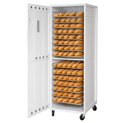 Armário estufa de padaria e pizzaria p/ 20 assadeiras 58x65