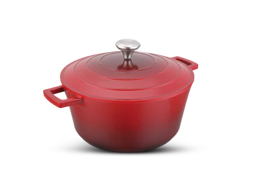 Caçarola cerâmica 32cm vermelha 9,5l - gp892