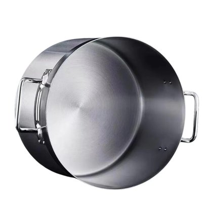 Caçarola inox fundo triplo n28 9,8 litros gp694