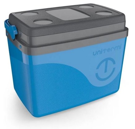 Caixa termica com 15litros floripa azul eco