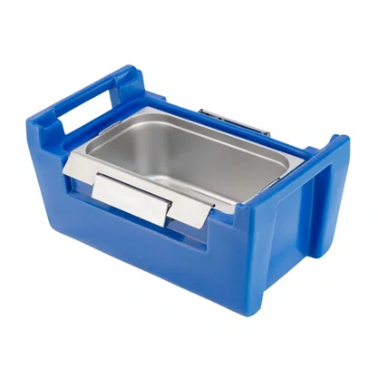 Caixa térmica estufa hot box 30 litros, gn-30, para até duas cubas gastronorm
