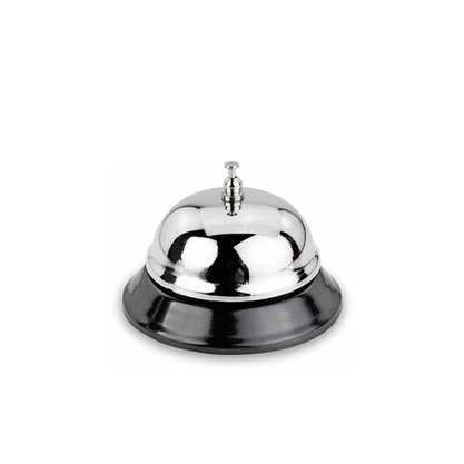 Campainha em aço inoxidável de mesa cmp85