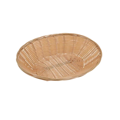 Cesta oval plastico rattan 21x16cm gp809