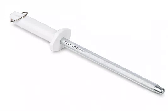 Chaira afiador 8" cabo polipropileno branco 31 cm 2027