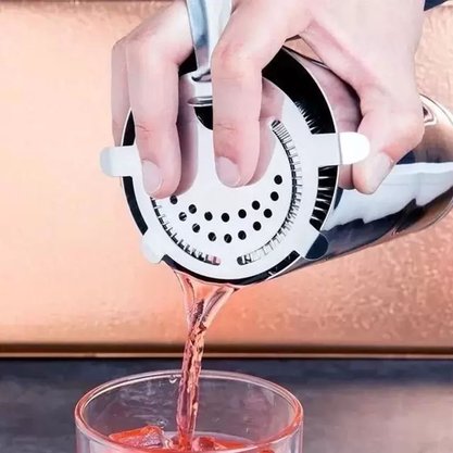 Coador / Strainer de inox profissional com 4 apoios