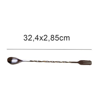 Colher bailarina inox 32,4x2,85cm 192951