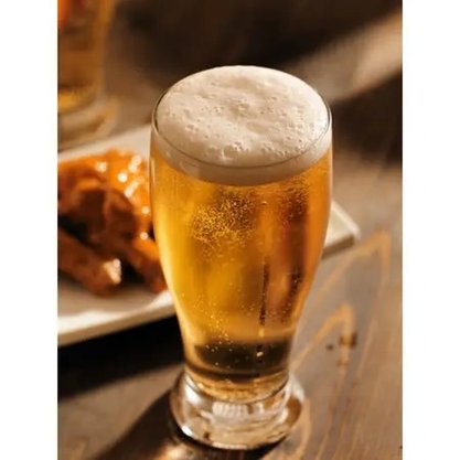 Copo chopp tulipa de vidro transparente 350ml vd52 maximos