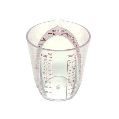Copo dosador plastico 88ml / 3oz 3731 weck