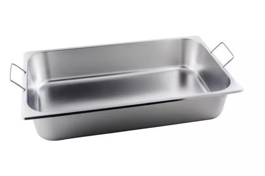 Cuba com alça inox 1/1 gn 100 para buffet 50501