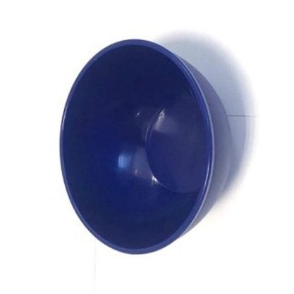 Cumbuca tigela escolar para merenda azul 350ml
