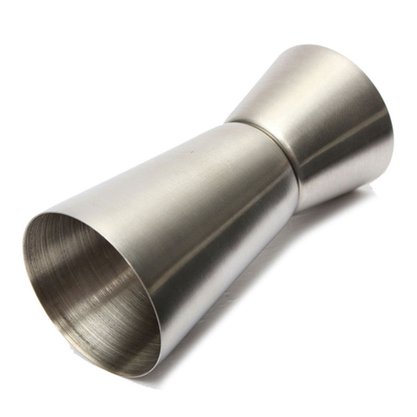 Dosador duplo em inox medidas 25x50ml lgdk9