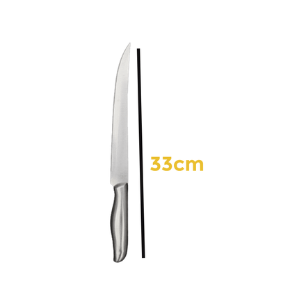 Faca para fatiar aço inoxidável 33cm ala04/2068 (mimo style)