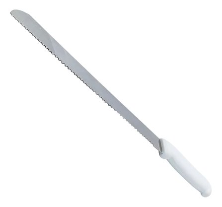 Faca serra grande p/pão 35 cm lamina