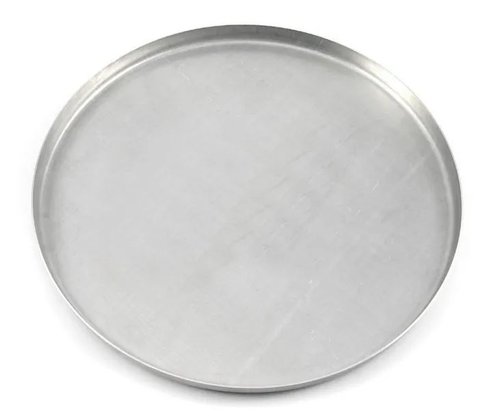 Forma de pizza 35cm em alumínio polido Ceará