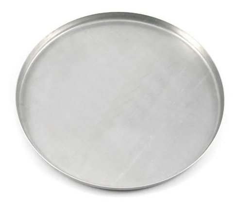 Forma de pizza 40cm em alumínio polido ceará