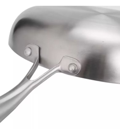 Frigideira supreme inox fundo triplo n26 2,2 litros