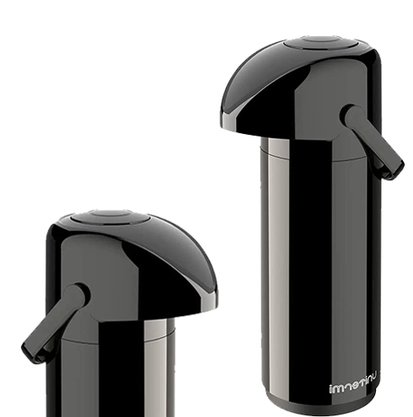 Garrafa term m verona pressao 1,0l preta eco 8.5.001r unitermi