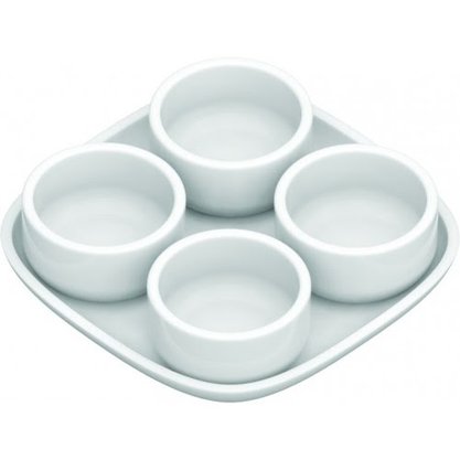 Petisqueira em porcelana Bold