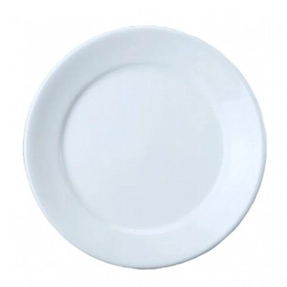 Prato Raso de porcelana bar hotel 24cm