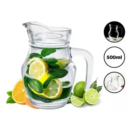 Jarra De Vidro Para Suco 500ml lehavi
