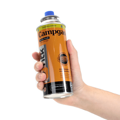 Kit 4 unidades cartuchos de gás Campgas NTK para fogareiro e maçarico