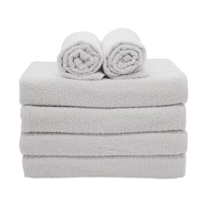 Kit com 20 Toalhas Brancas de Rosto P/ Salão 45 x 70 Cm