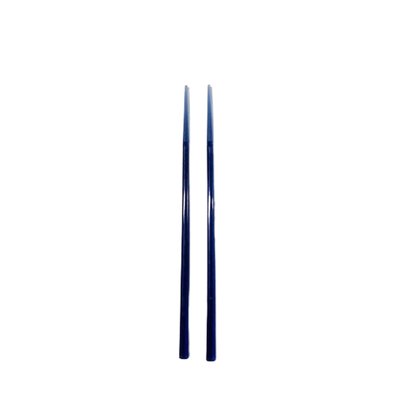 Kit Jogo 6 Pares Hashi japonês oriental acrílico azul