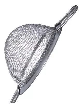 Peneira inox dupla filtragem 8x22cm  lgpen - Marca Le Galo