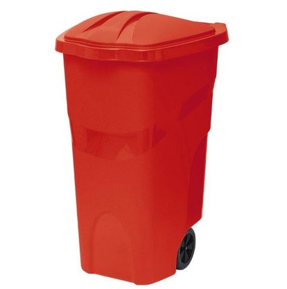 Lixeira com roda 120litros paramount 432