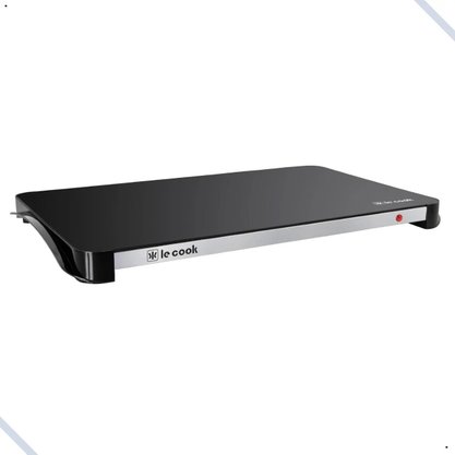 Mesa térmica elétrica tampo vidro temperado 500w - le cook