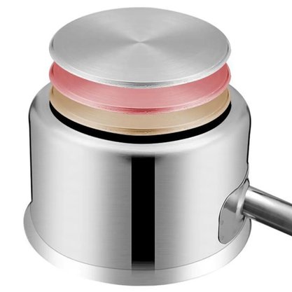 Panela inox fundo triplo n24 6,3 litros gp689