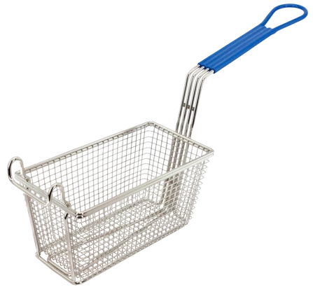 Peneira fritura retangular 22x11x11cm cromado reforcado gp721