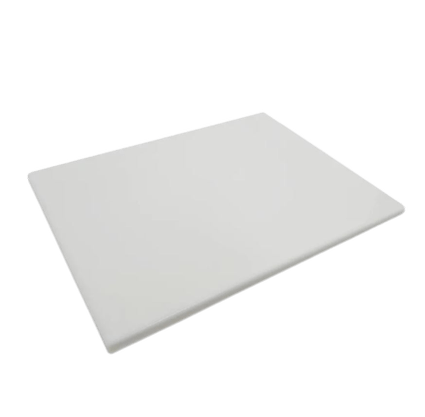 Placa corte de polietileno 50x30x1cm - branca