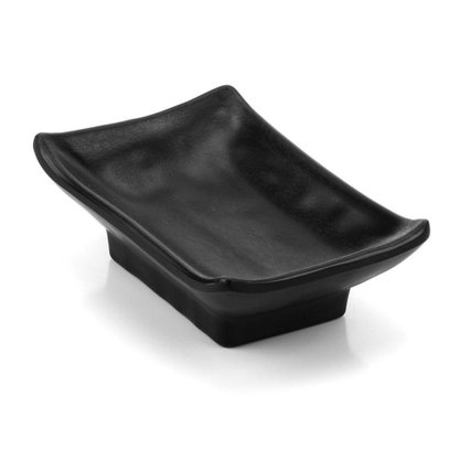Porta Shoyu Preto Melamina 10x6x2,5cm 32972