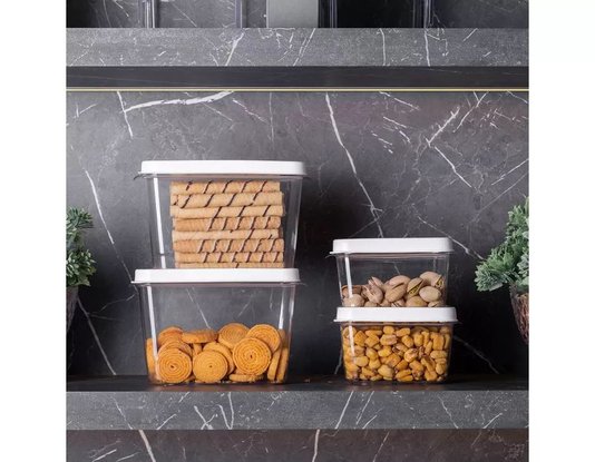 Pote quadrado 3.000 ml 23 x 20 x 10,4 cm 1760 23,0 cm paramount