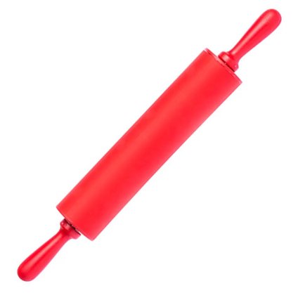 Rolo para massas/ silicone 30,5x4,2x4,2cm etilux