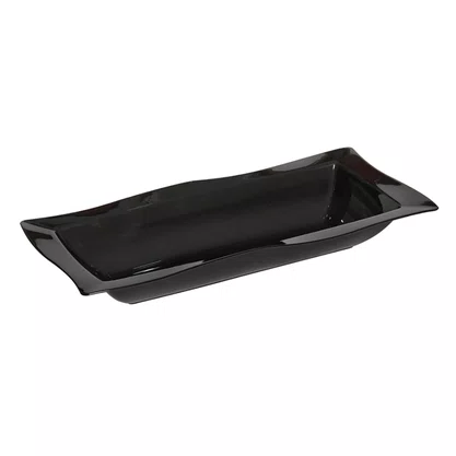 Saladeira Moove Retangular 5L Preta em Polipropileno Linha Tropical