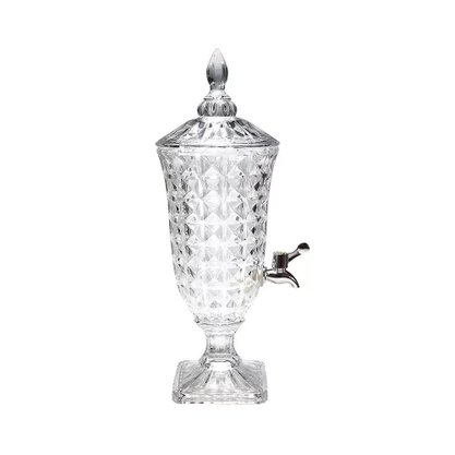 Suqueira dispenser cristal chumbo p/bebida c/pe 26314 2L