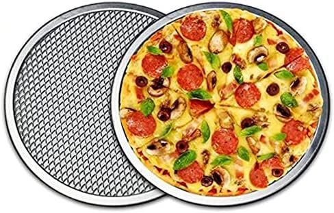 Tela para assar pizza c/15cm em aluminio - marca: goldpan