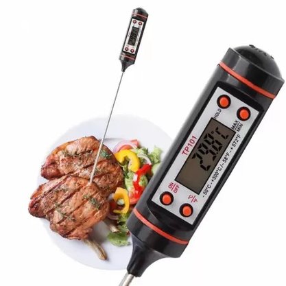 Termômetro culinário espeto inox