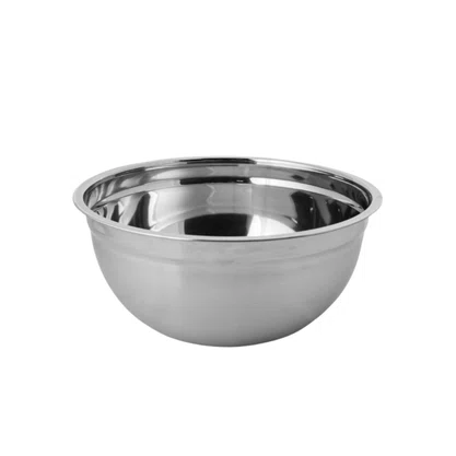 Tigela bowl 29,6 cm ø em inox 7 l com tampa 3048