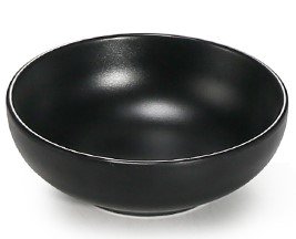 Tigela Preta Melamina com 9,5x3,5cm 33060