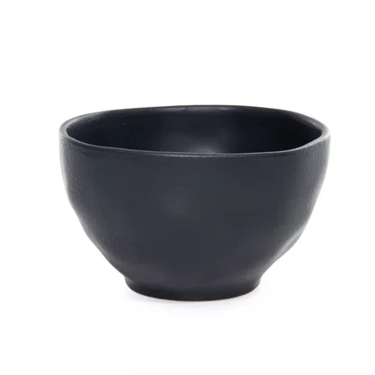 Tigela redonda 15 x 7 cm preto fosco - 600ml 6678 weck