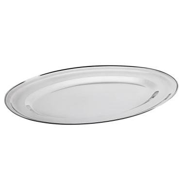 Travessa bandeja inoxidável rasa 25cm bx20-002 - 913549