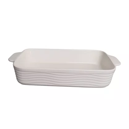Travessa retangular sandy 30x19x5,5cm haus