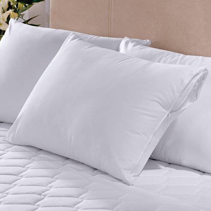 Travesseiro matelassado branco 50cm x 70cm/branco hedrons